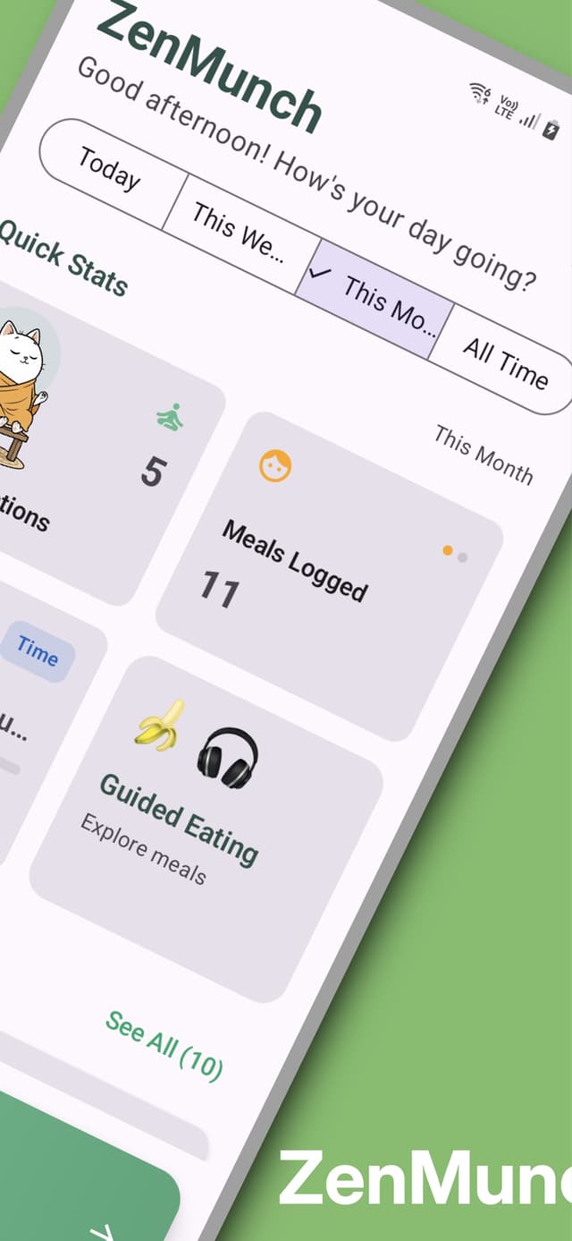 ZenMunch App Screenshot 2